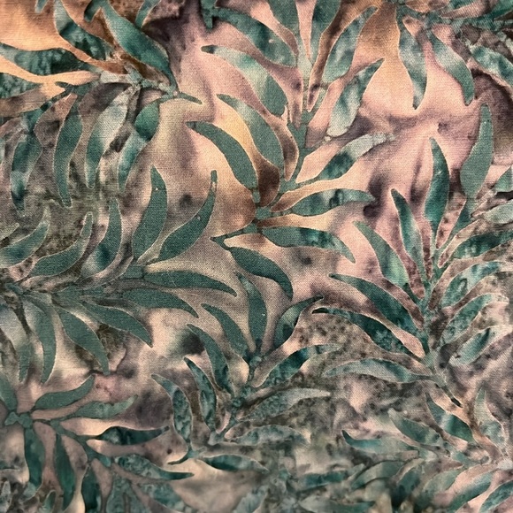 Scully Western Tropic Print Collared Shirt Teal Button Up Short Sleeve XXL - Picture 7 of 9